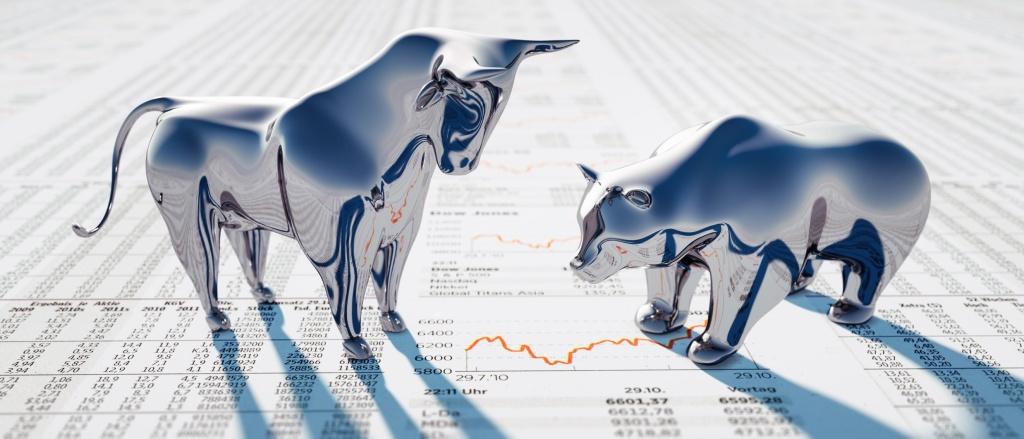 A bull and a bear on the numbers and charts
